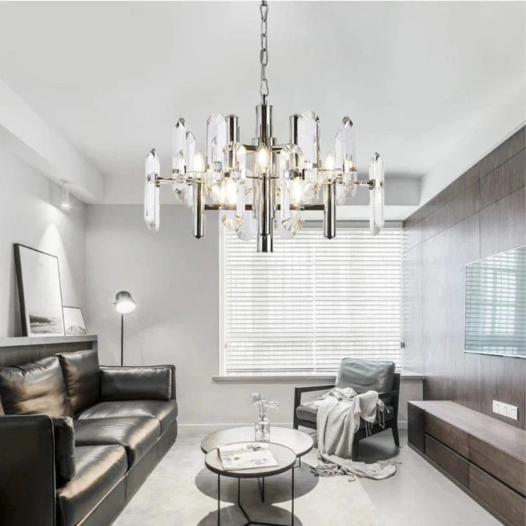 Classic Modern K9 Crystal Chandelier - 10/12/15 Lights