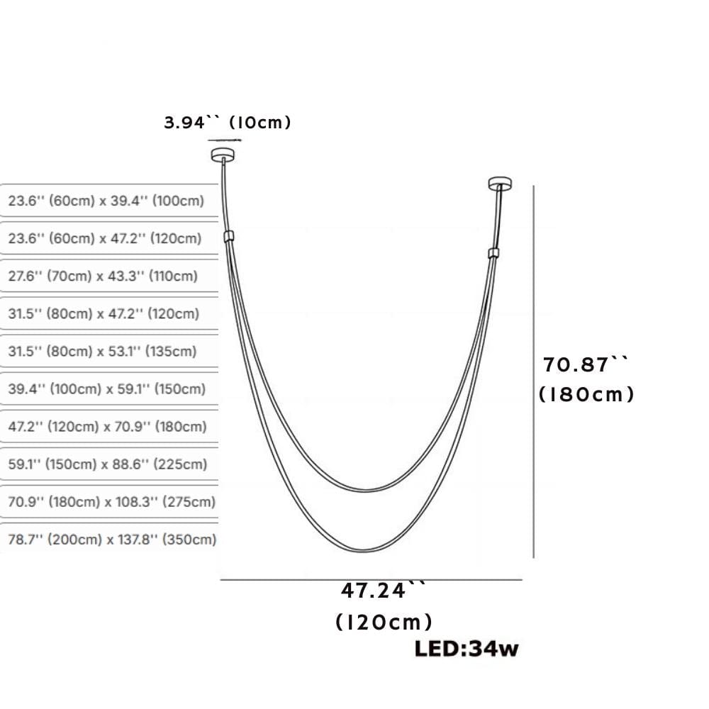 Classic Leather Belt Pendant Light