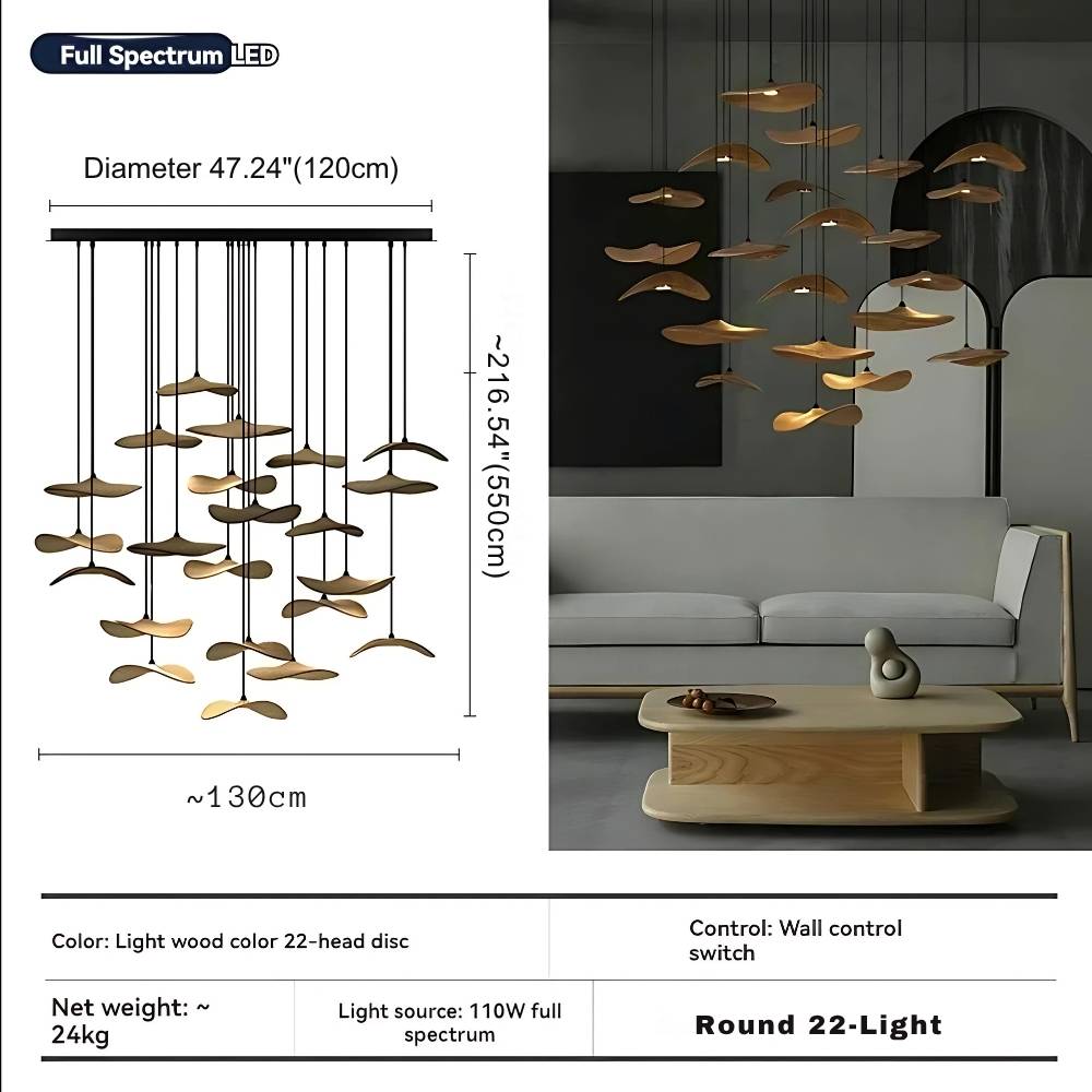 Modern Multi Light Pendant Chandelier