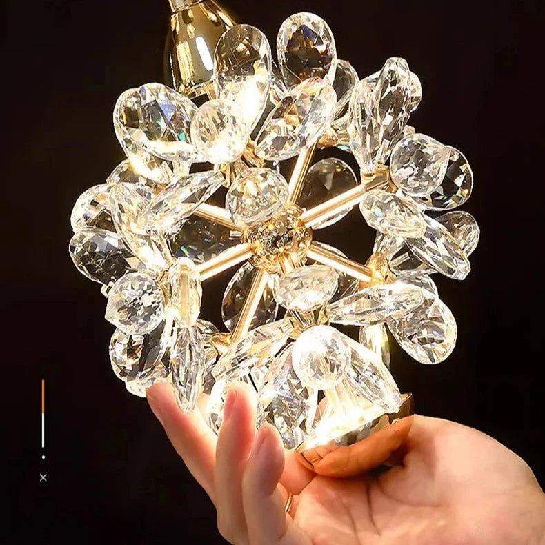 Crystal Modern Pendant Lighting for Stairs & Foyer