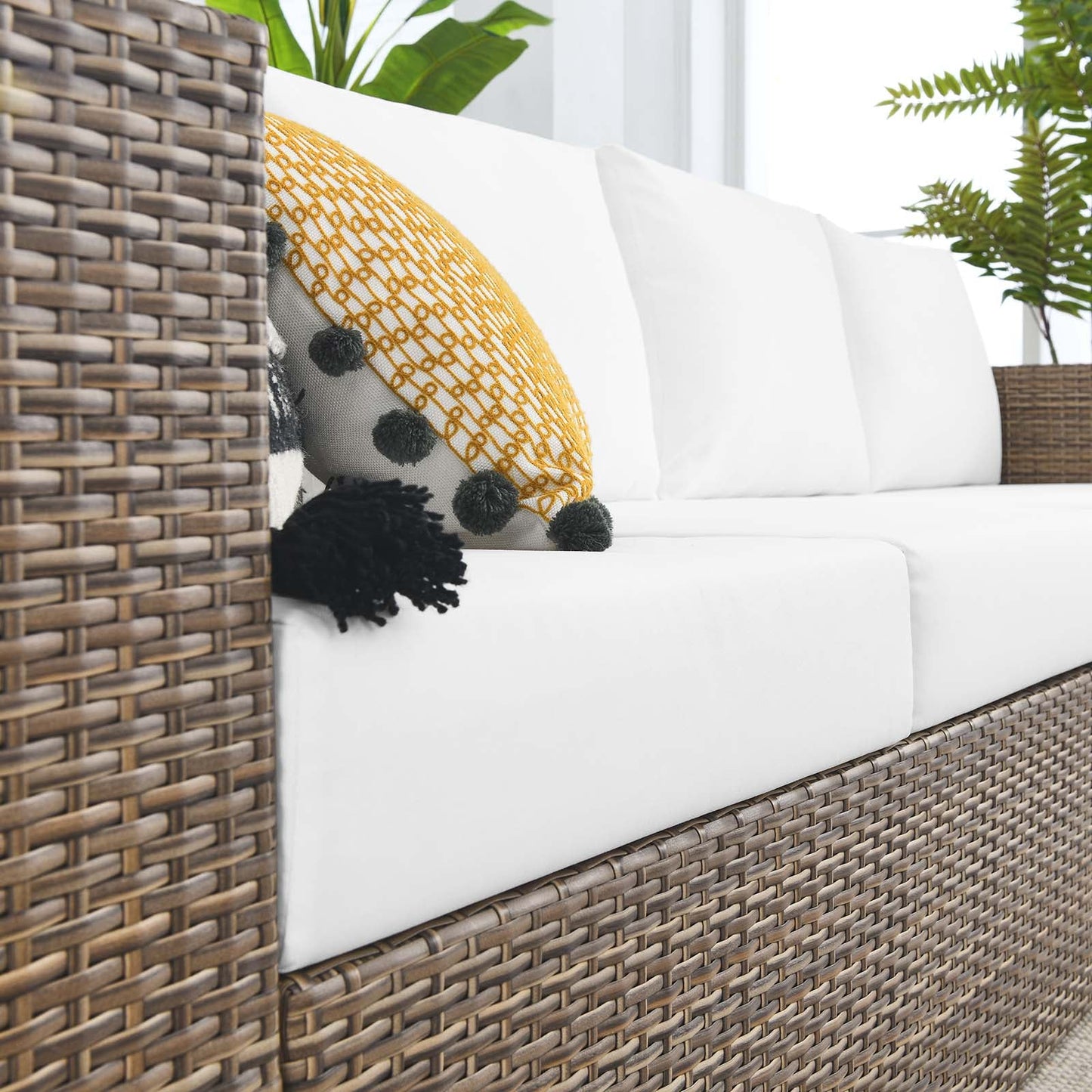 Convene Outdoor Patio Outdoor Patio 4-Piece Furniture Set