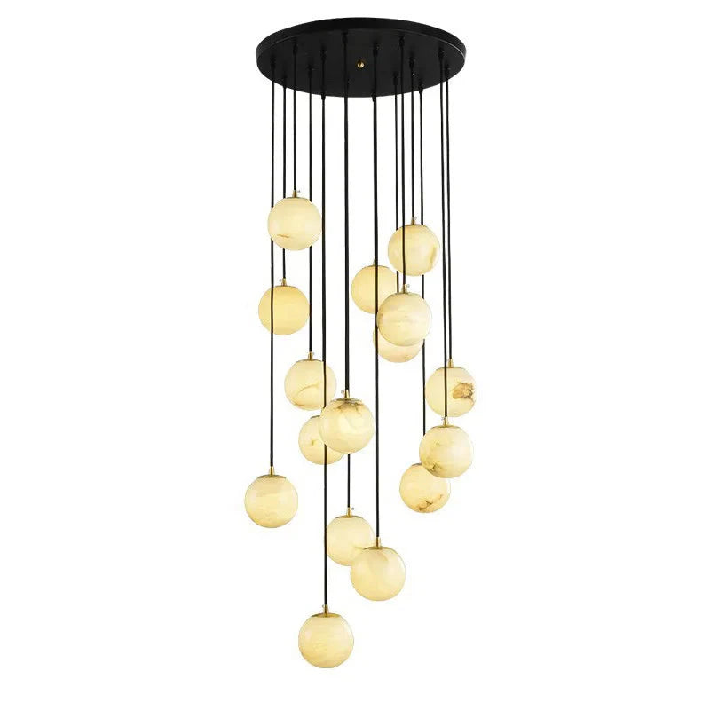 Modern Marble Bubble Chandelier