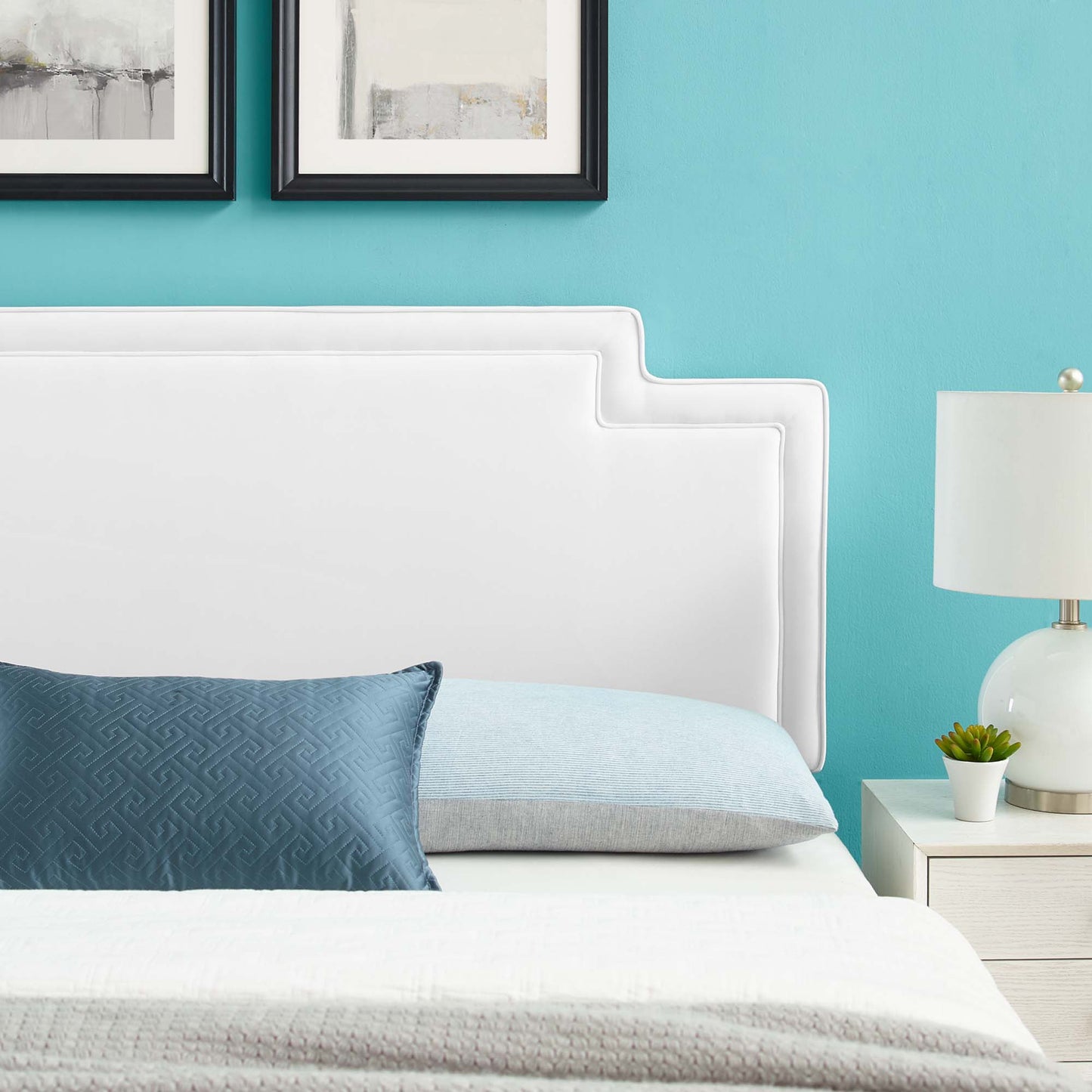 Transfix Performance Velvet Twin Headboard