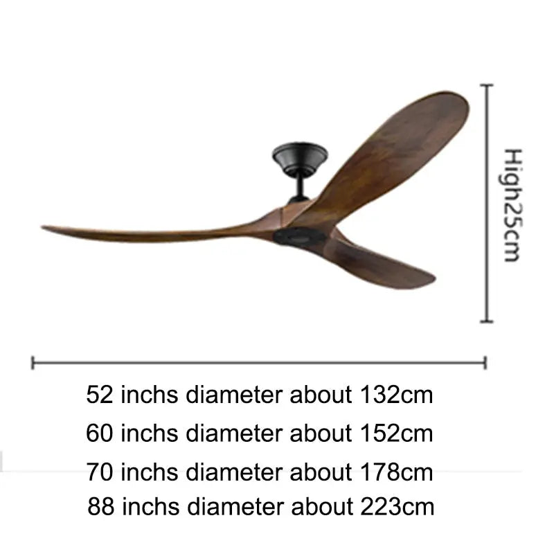 Classic Bamboo Ceiling Fan