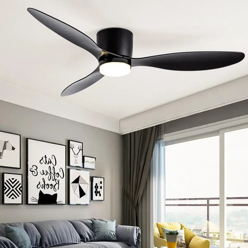 Classic Modern White Ceiling Fan