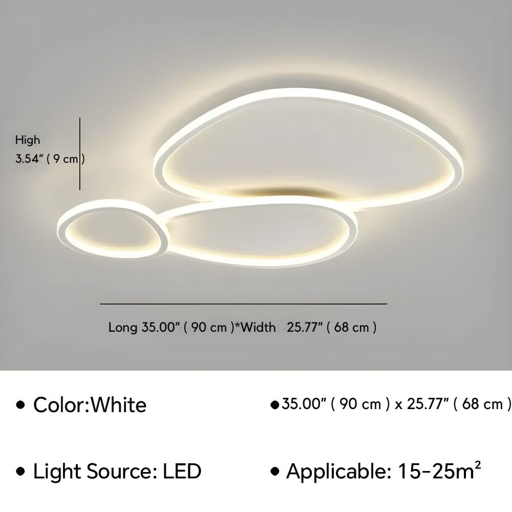 Nelson Modern Smart Led Flush Mount Ceiling Light
