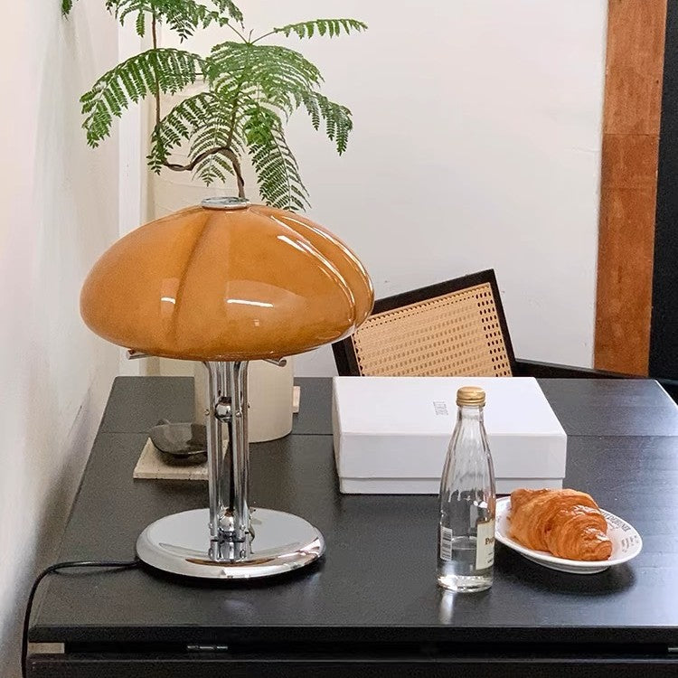 PumpkinGlow™ Nordic Bedside Table Lamp