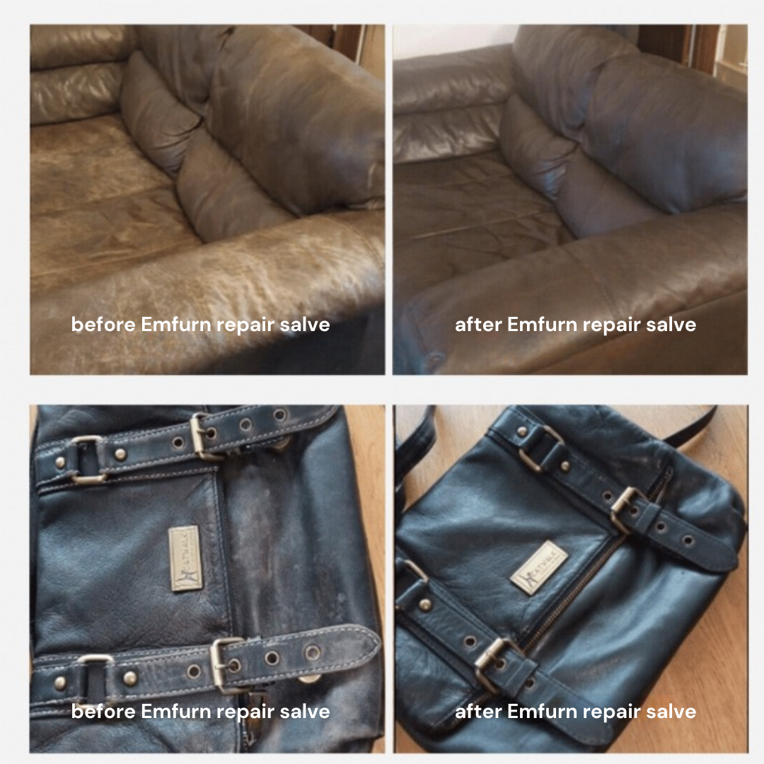 EMFURN Leather & Furniture Repair Salve + Applicator Brush - BUY 1 GET 1 FREE