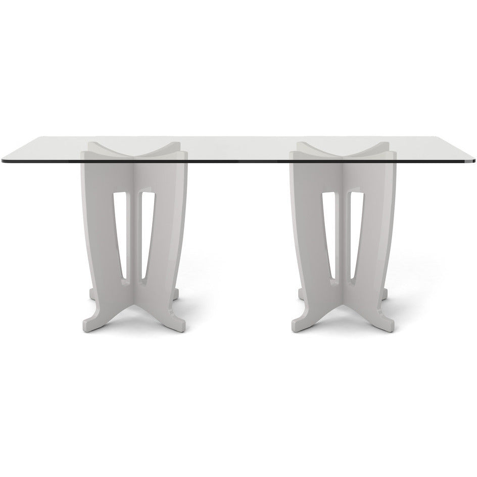 Janet Double Sleek Dining Table - living-essentials