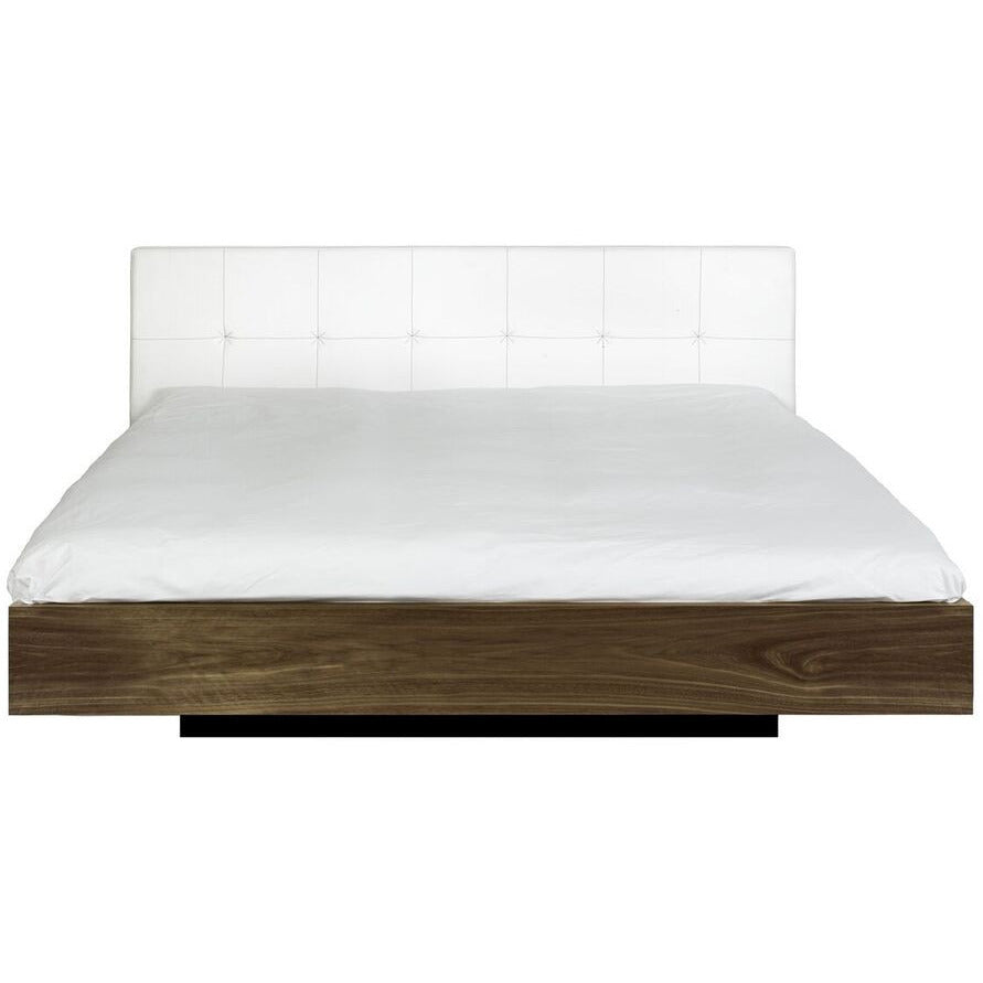 FLOAT BED - QUEEN SIZE W/ UPHOLSTERED HEADBOARD + MATTRESS SUPPORT - living-essentials