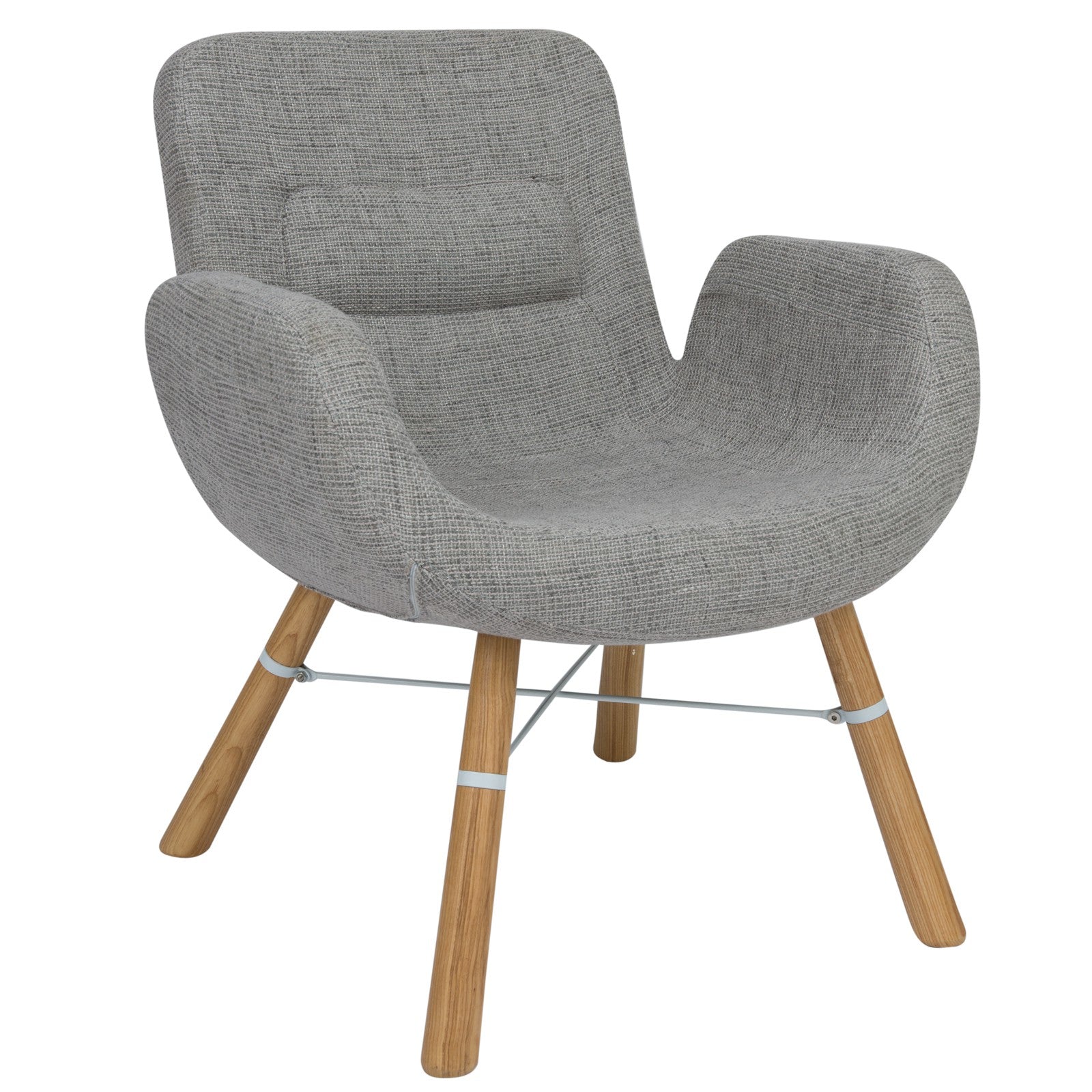 Milton Grey Accent Chair EMFURN