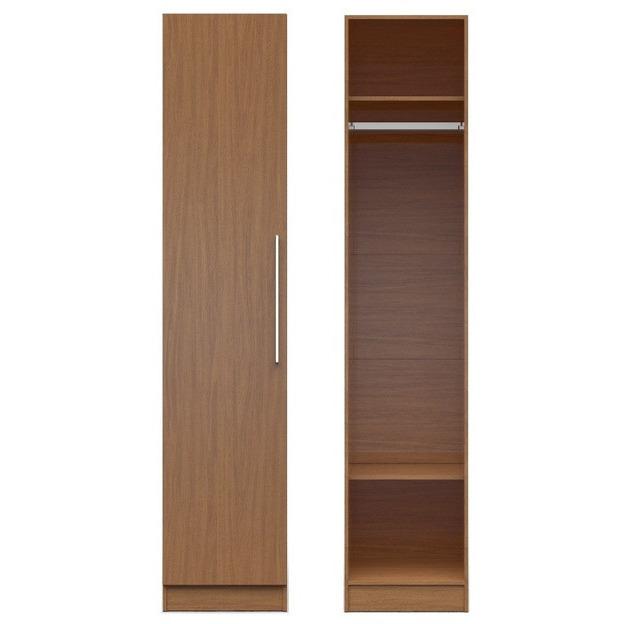 Chelsea 17.71 inch Wide Long Hanging Closet with 1 Door - living-essentials