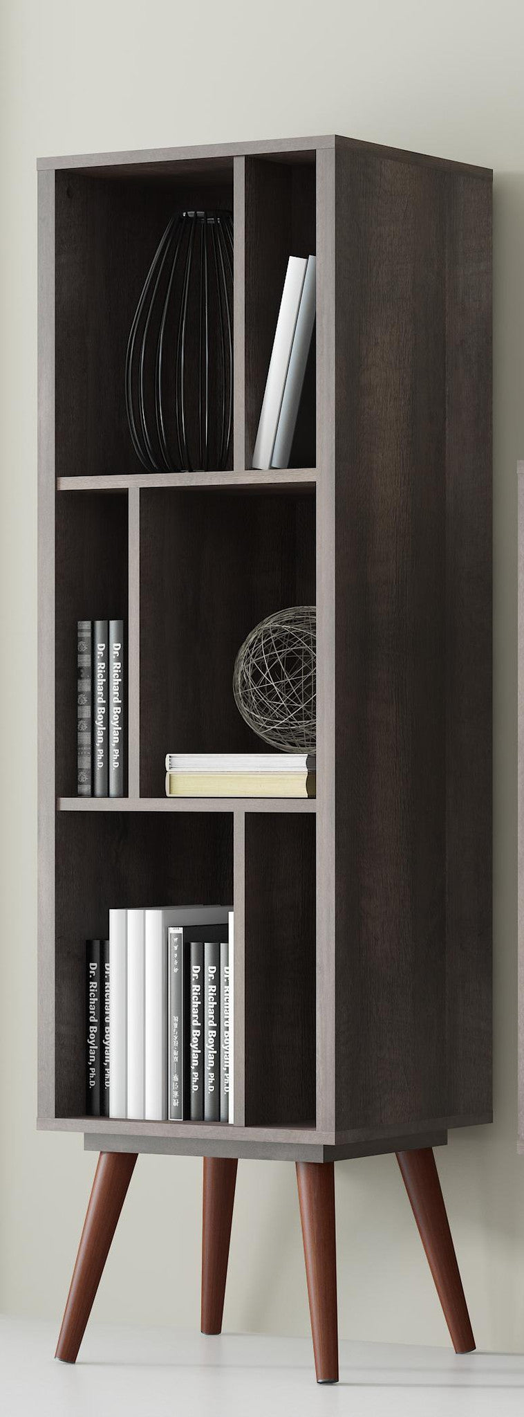 Chubby Large Terrarum Walnut Bookcase - living-essentials