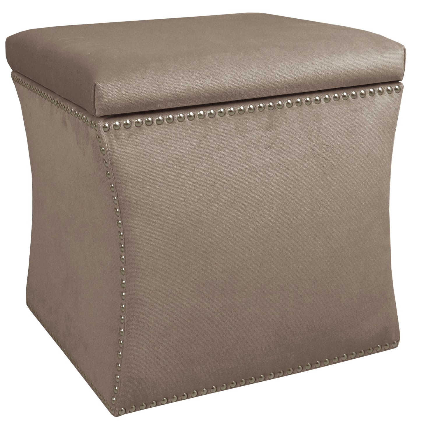 Avery Mystere Mondo Nail Button Storage Ottoman - living-essentials