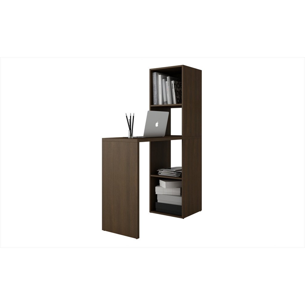 Campania Cubby Desk with 4 Shelves - living-essentials