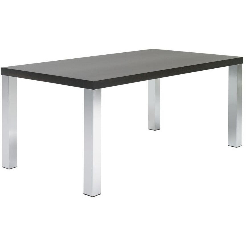 MULTI 63" TABLE TOP W/ SQUARE CHROME LEGS - living-essentials