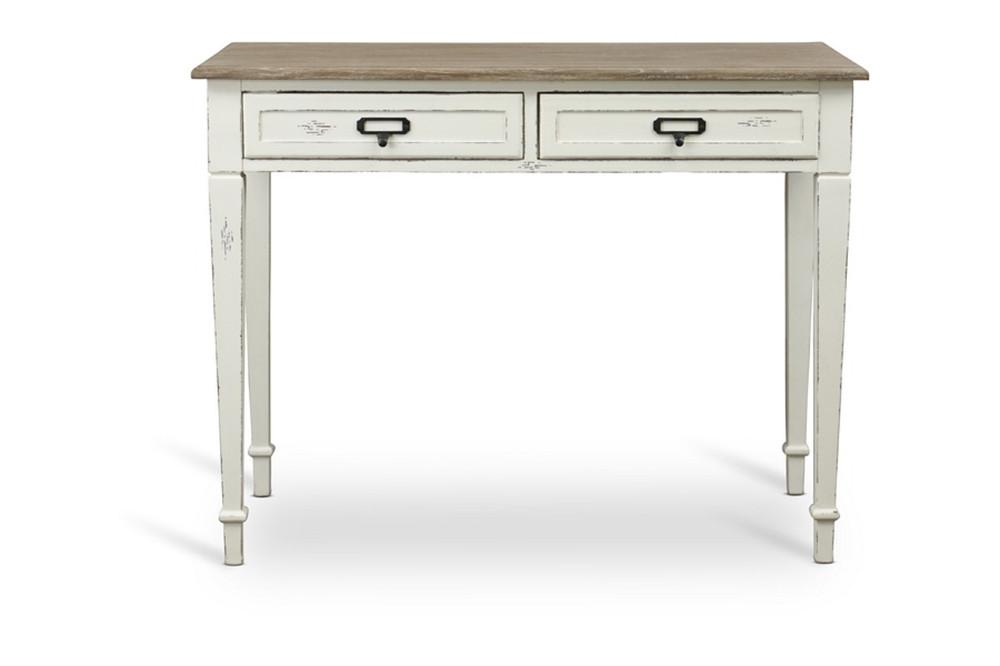 Living Essentials Writing Desk in Distressed Grey