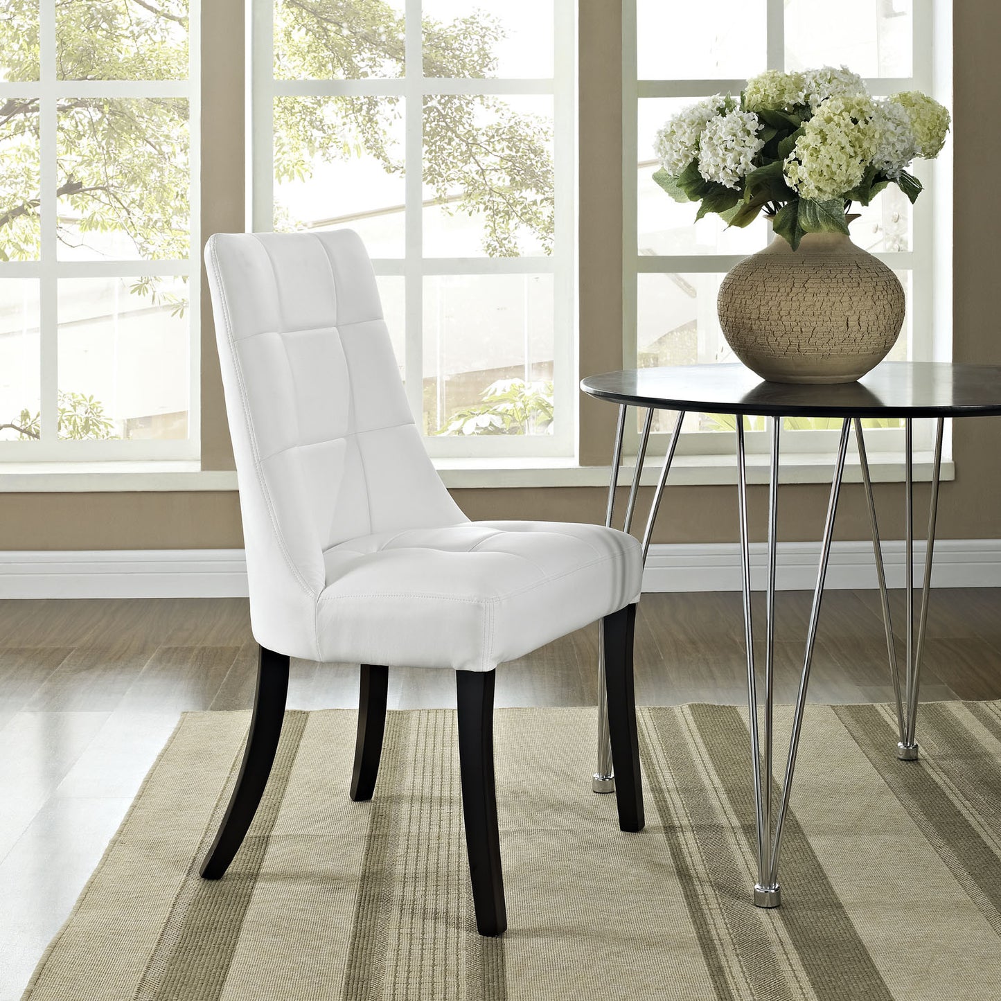 Noble Faux Leather Dining Side Chair - living-essentials