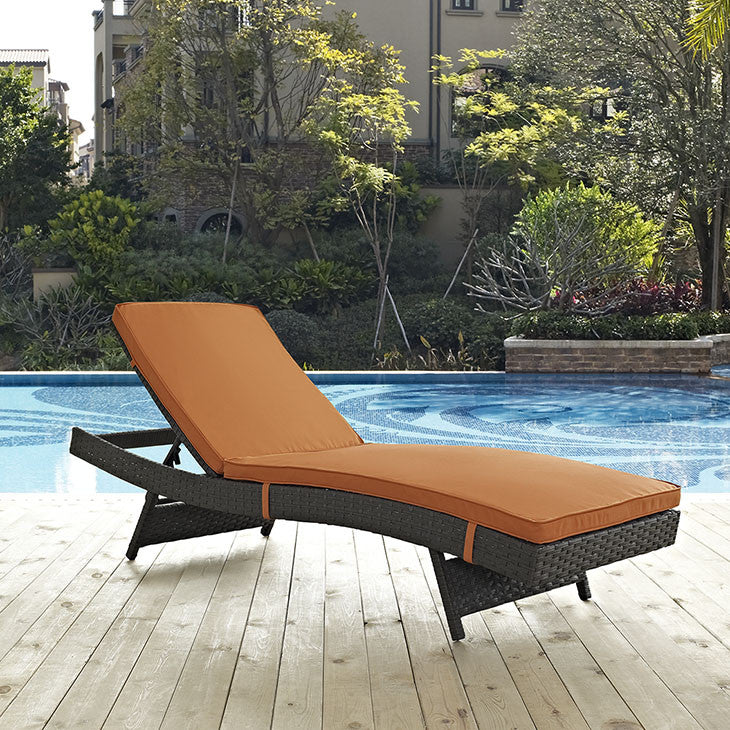 Mont Royal Sunbrella Outdoor Patio Chaise - living-essentials