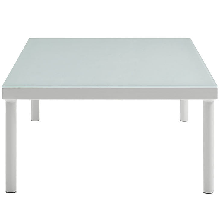 Peace Outdoor Patio Aluminum Coffee Table - living-essentials