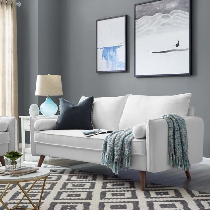 Revive Upholstered Fabric Loveseat - living-essentials