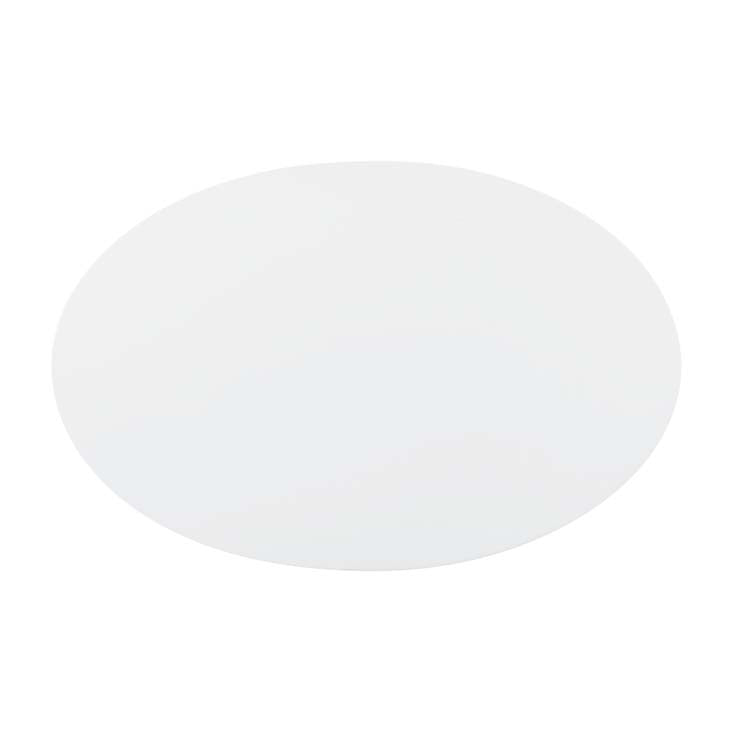 Tulip Style 42" Gold Oval Shaped Coffee Table - living-essentials