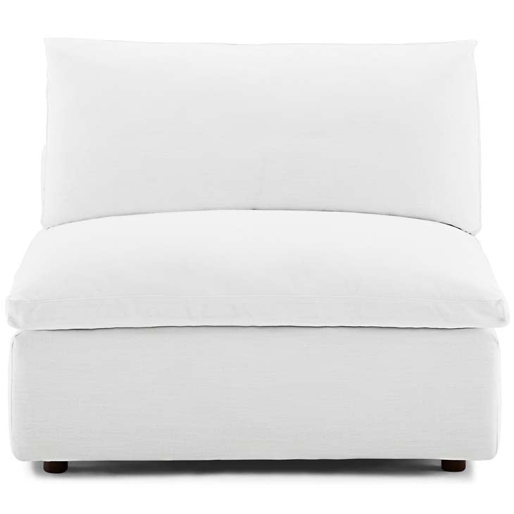 Commix Down Filled Overstuffed Armless Chair - living-essentials