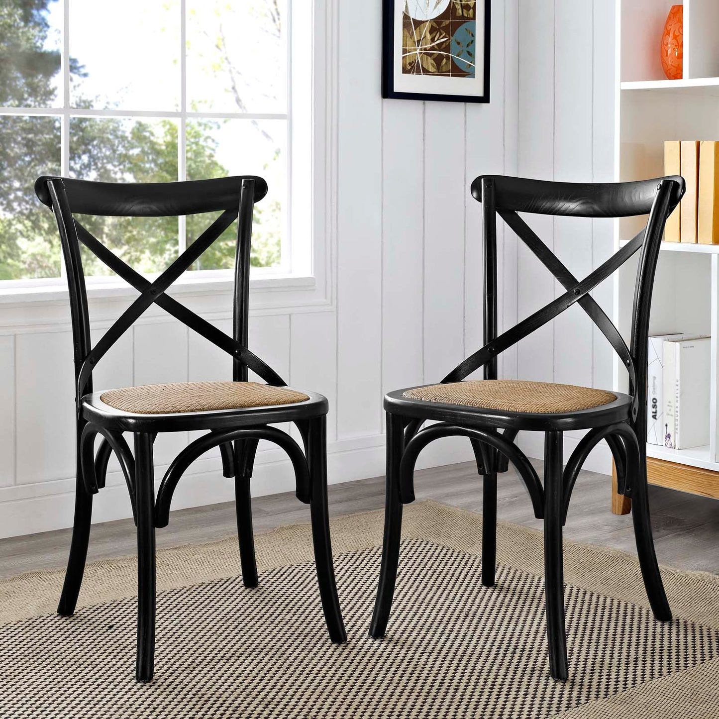 Gear Black Dining Side Chair Set of 2