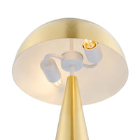 Seirra Two-Light Metal Table Lamp