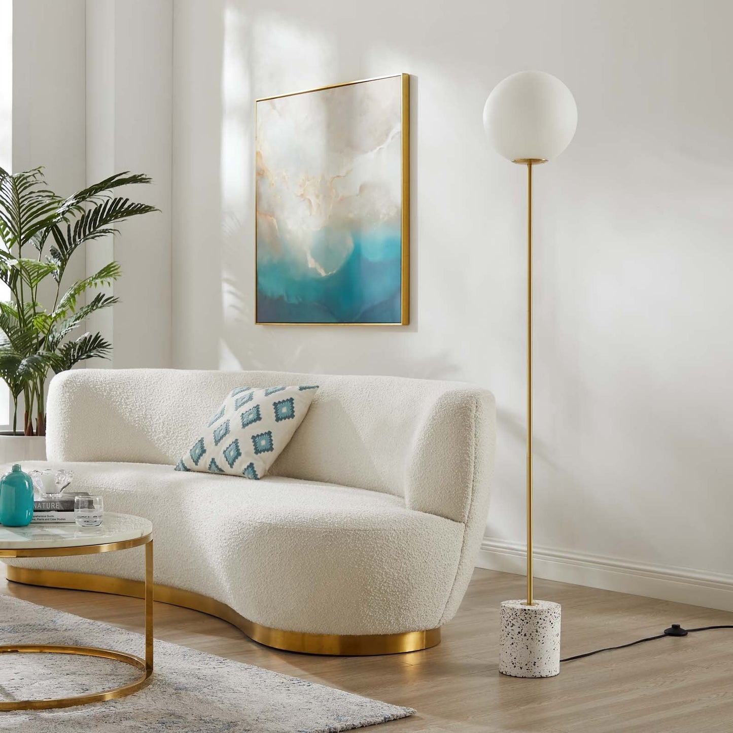 Logia Terrazzo Floor Lamp