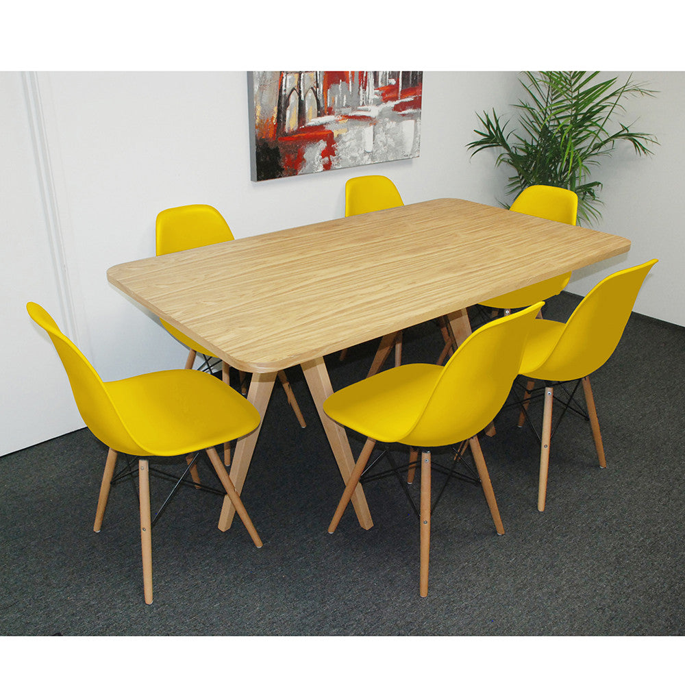 Prouve EM Style 7-Piece Dining Set - living-essentials