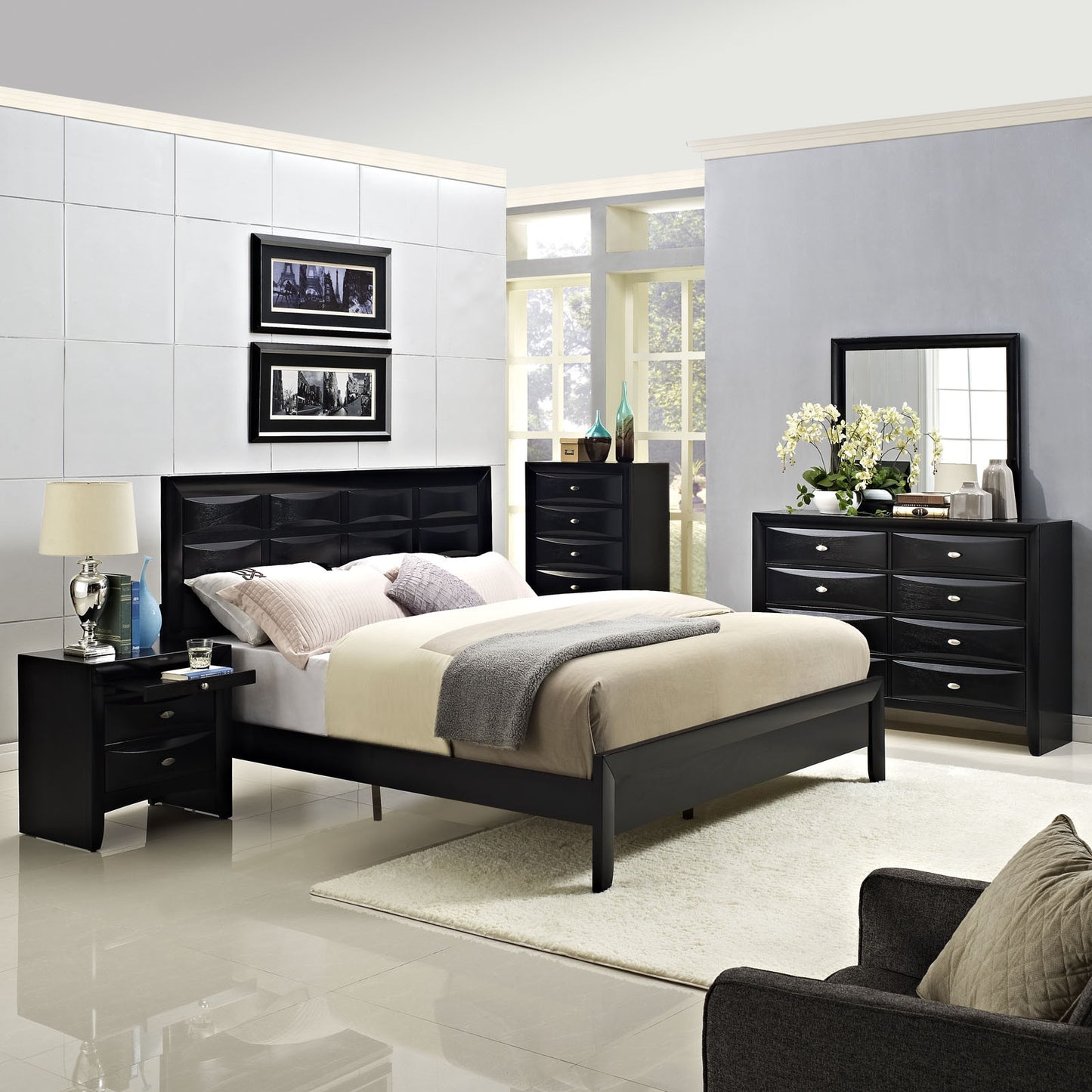HARRISON 5 PIECE QUEEN BEDROOM SET - living-essentials