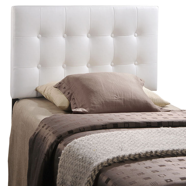 Willow Twin Fabric Headboard - living-essentials