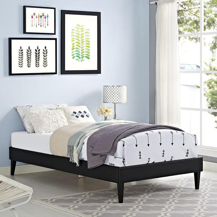 Rose Twin Vinyl Bed Frame - living-essentials