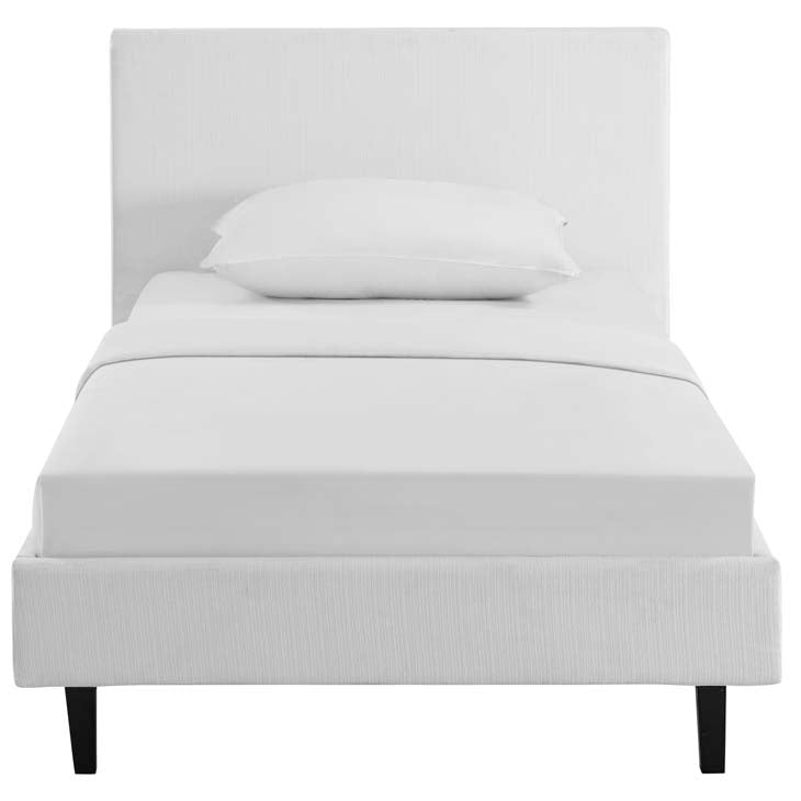 Emma Twin Fabric Bed Frame - living-essentials