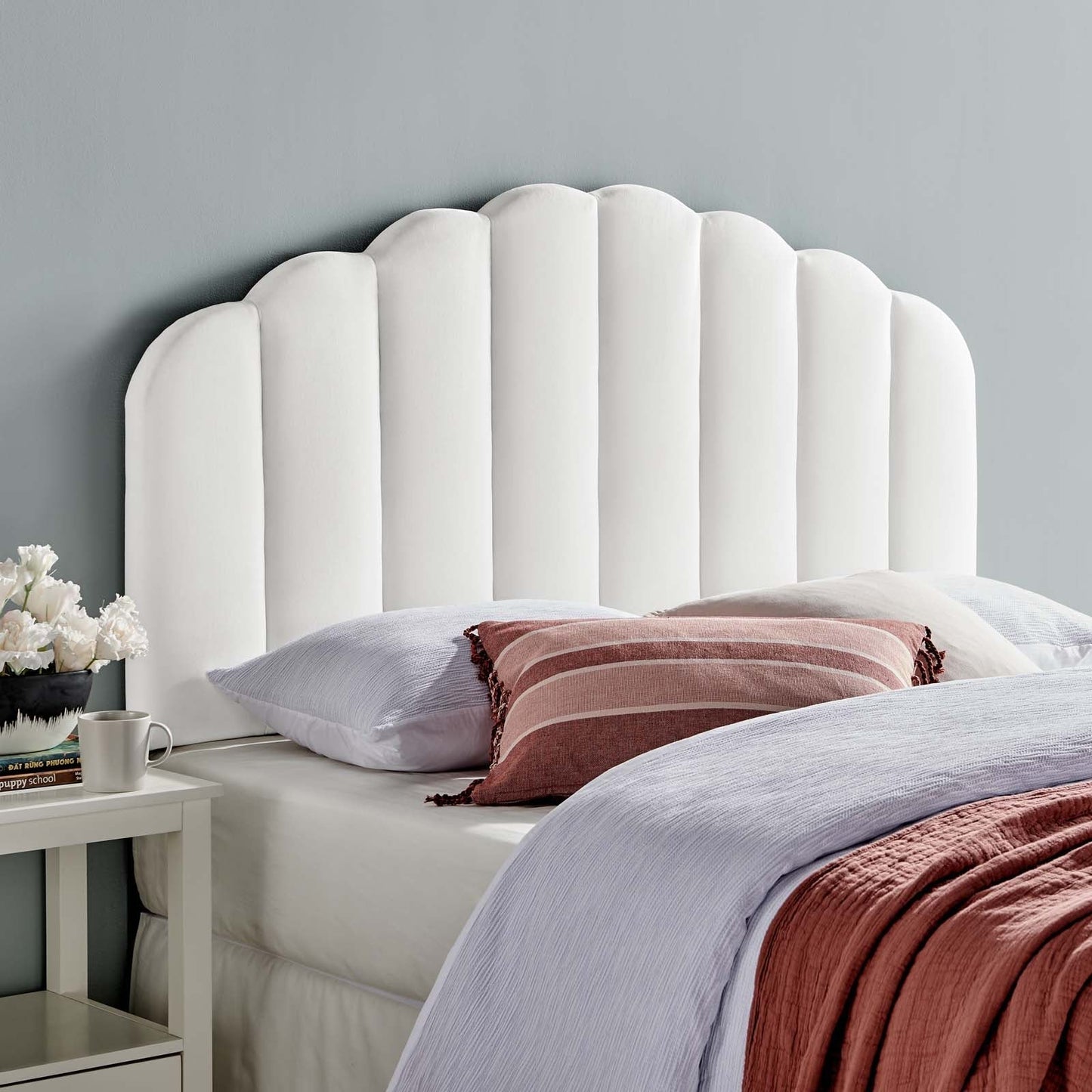 Veronica Full/Queen Velvet Headboard