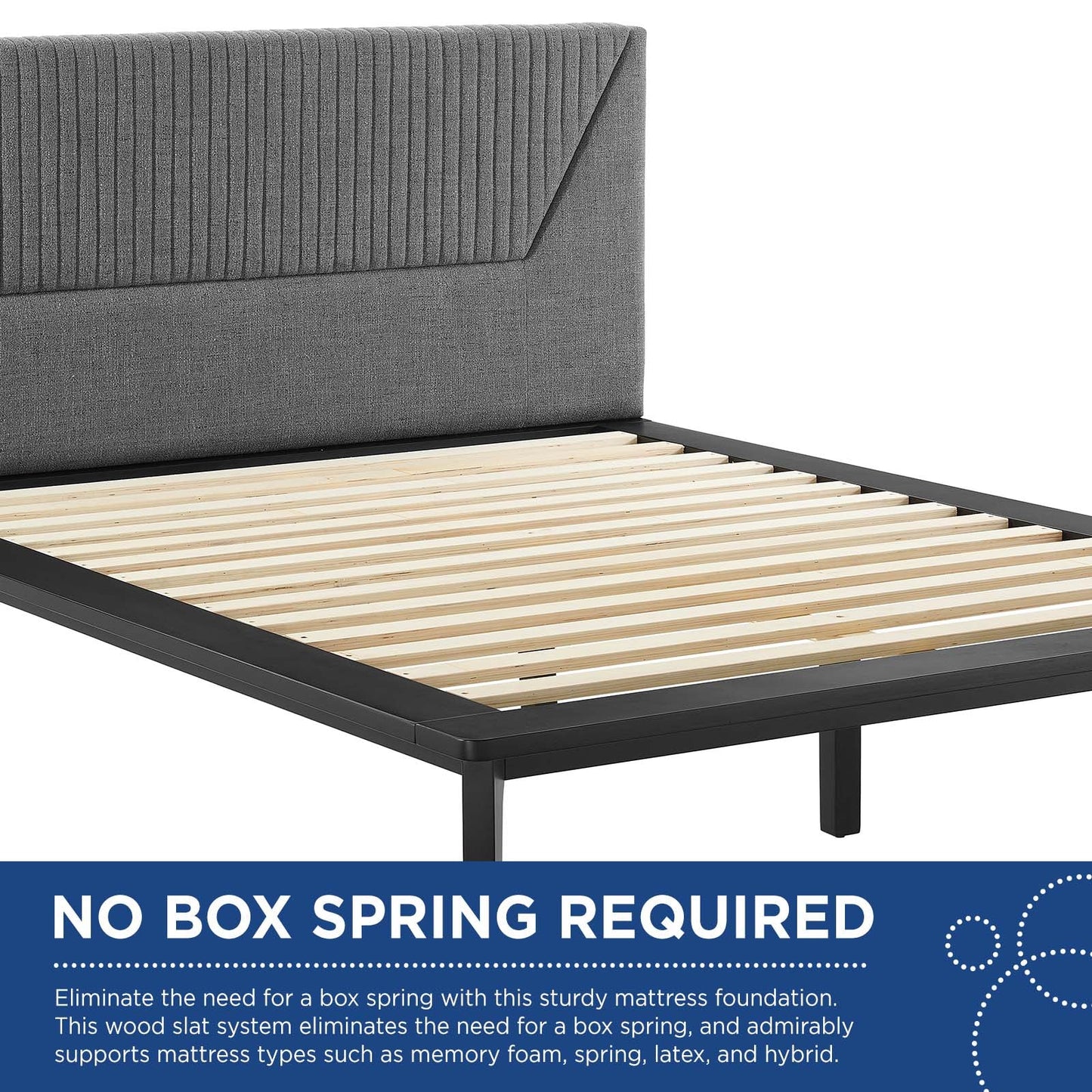 Konnor Upholstered Platform Bed
