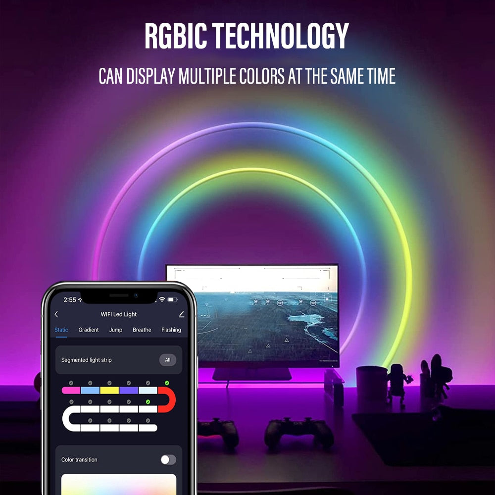 DIY Neon Rope Light with APP Control