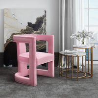 Abey Velvet Chair - living-essentials