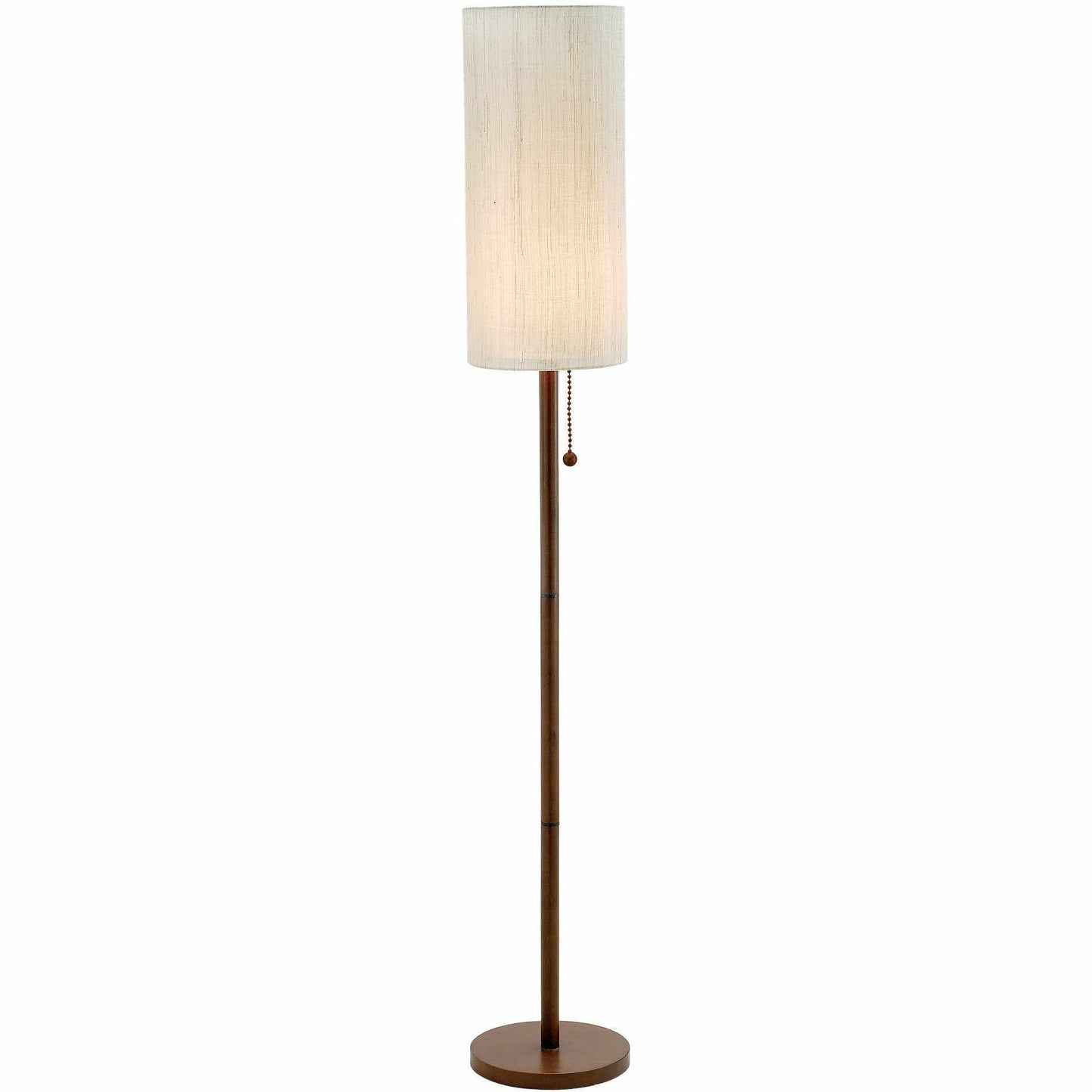 Hamptons Walnut Floor Lamp - living-essentials