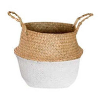 EMFURN Handmade Rattan Storage Baskets