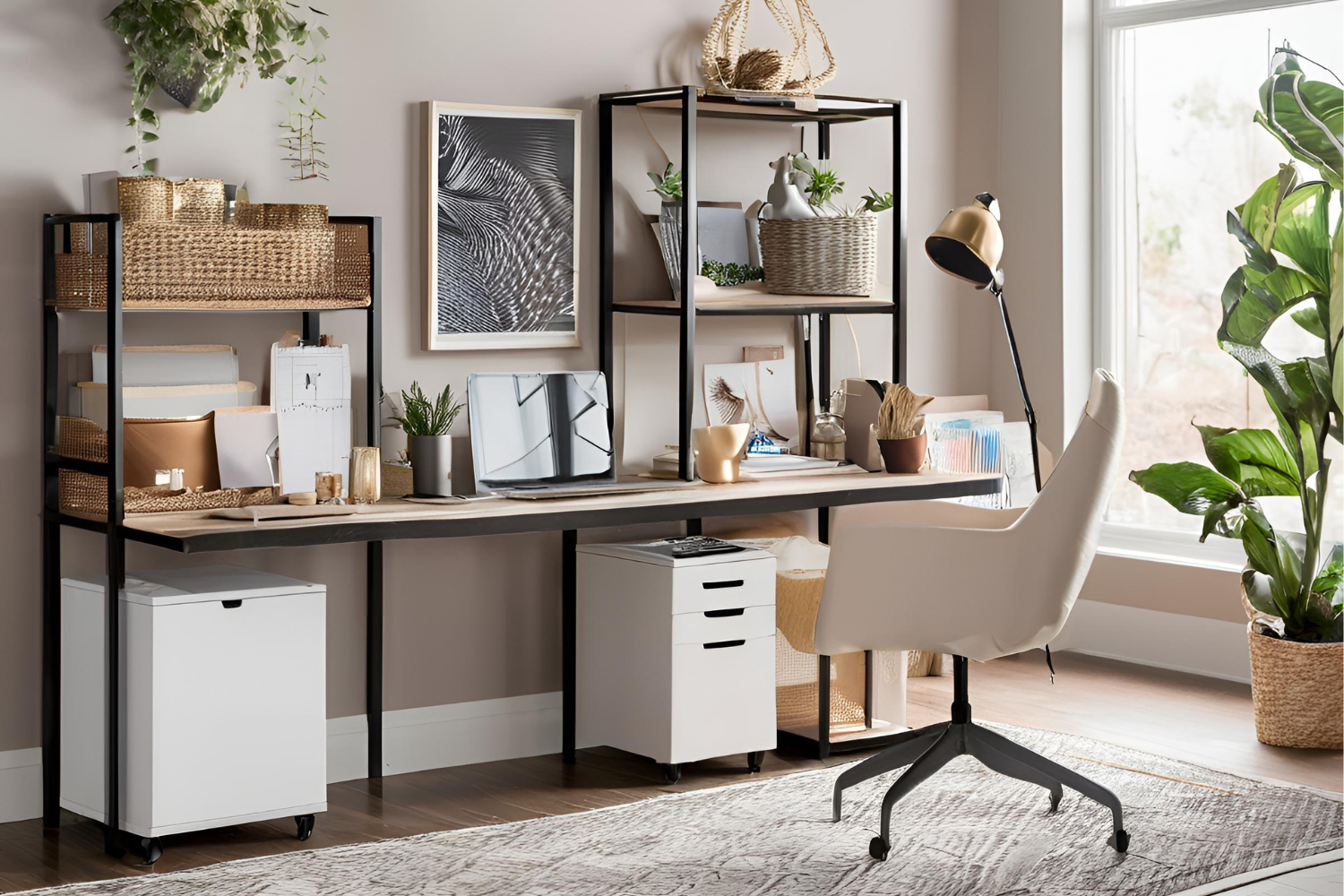 Stylish and Functional Home Office Furniture for Small Spaces