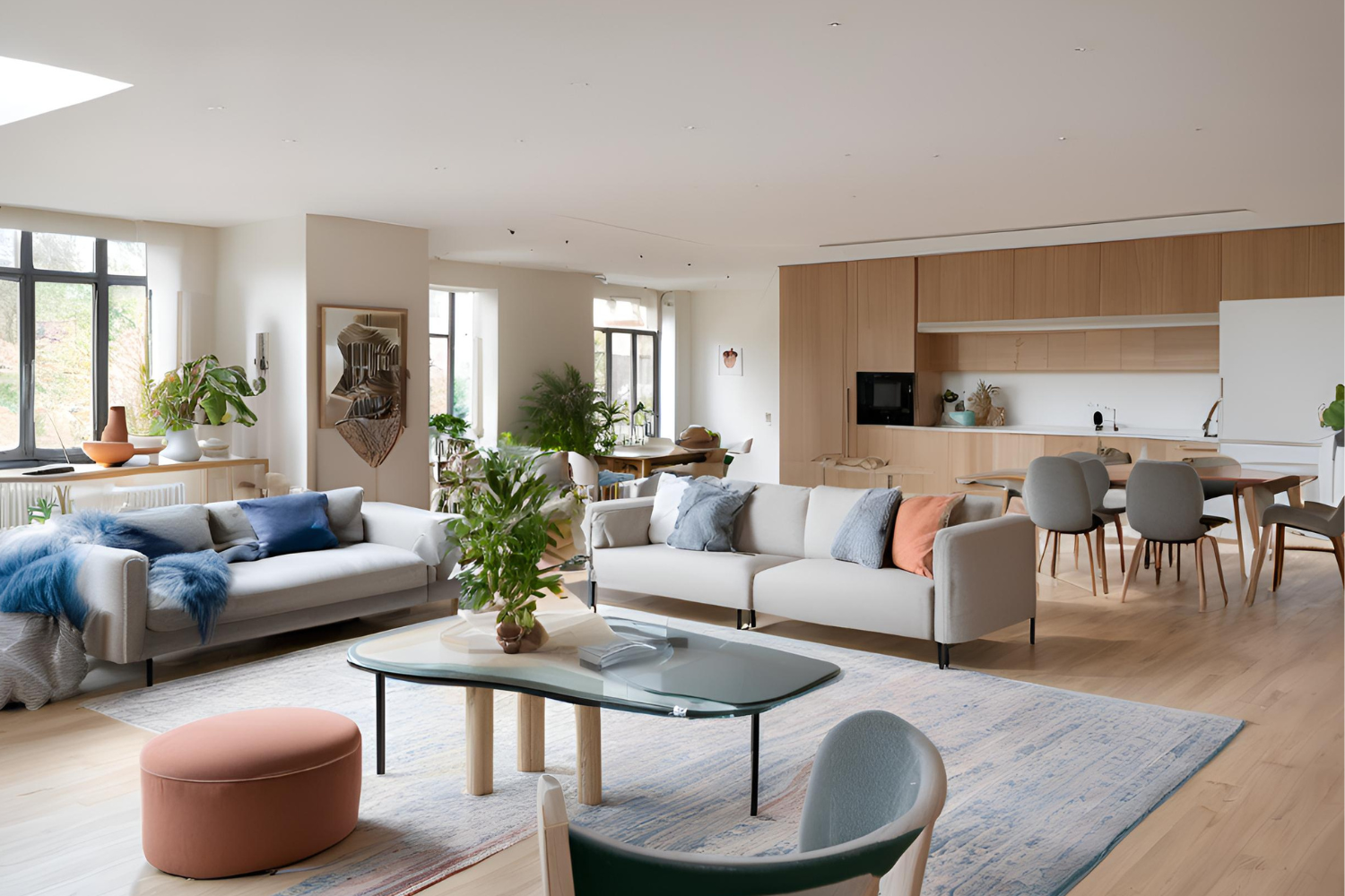 How to Furnish an Open-Plan Living Space: Designing Zones with Furnitu ...