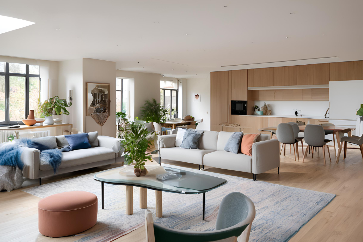 How to Furnish an Open-Plan Living Space: Designing Zones with Furniture