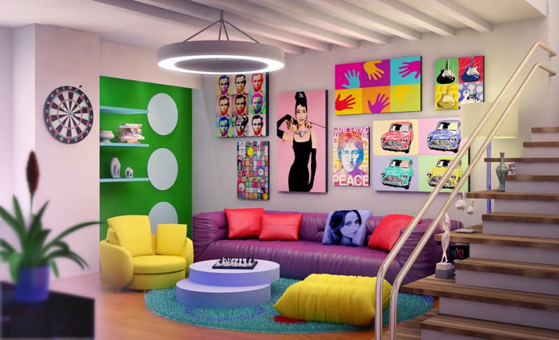 Add a little Pop Art to your home décor!