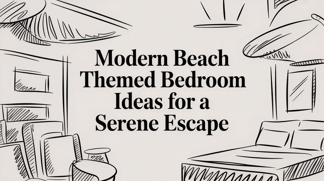 Modern Beach Themed Bedroom Ideas for a Serene Escape
