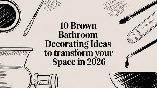 10 Brown Bathroom Decorating Ideas to Transform Your Space in 2026