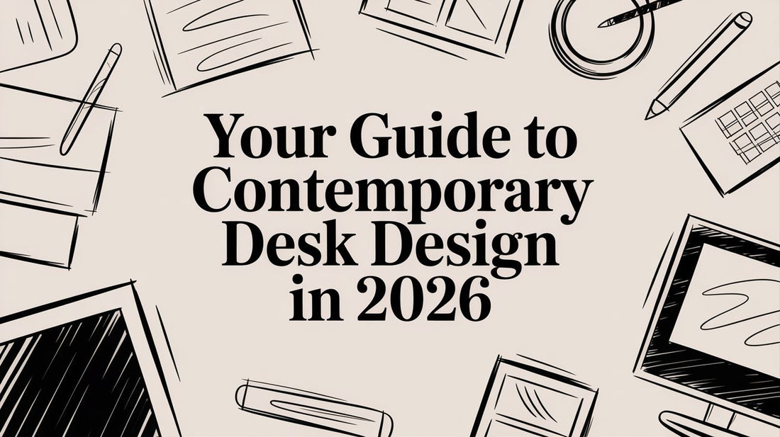 Your Guide to Contemporary Desk Design in 2026