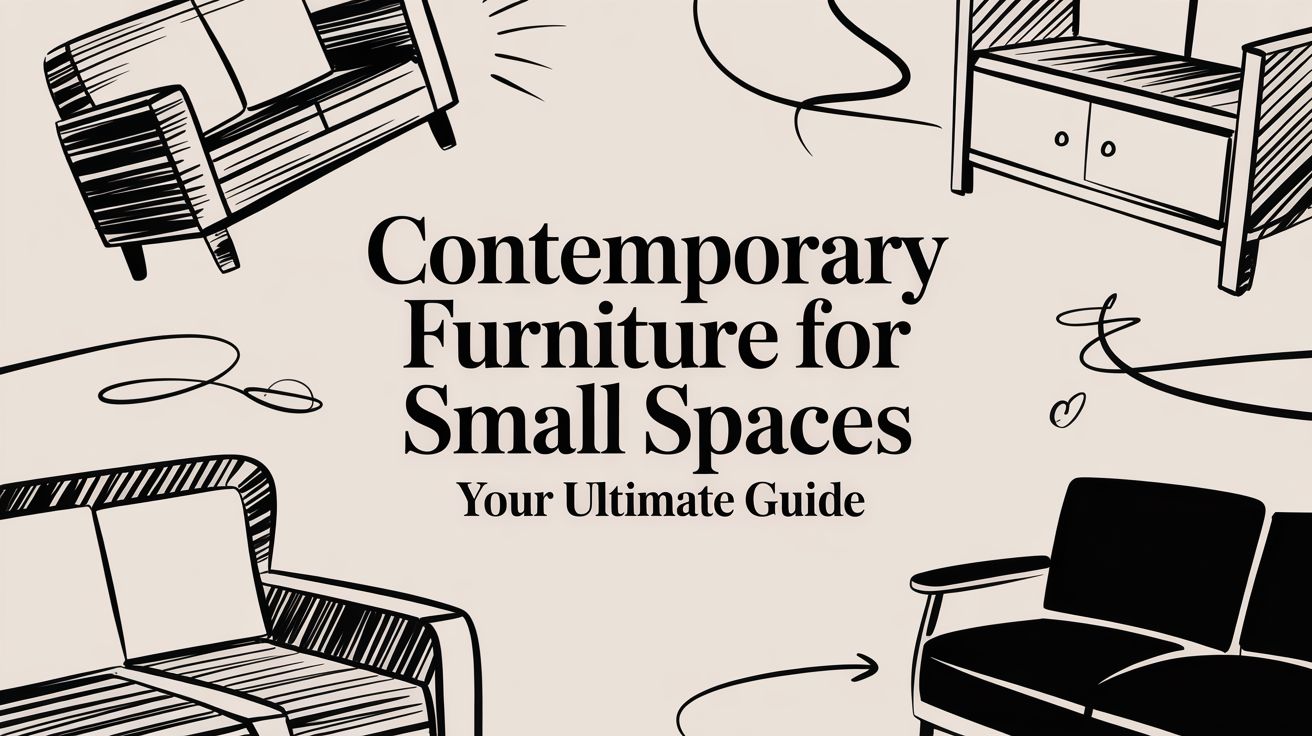 Contemporary Furniture for Small Spaces Your Ultimate Guide – EMFURN