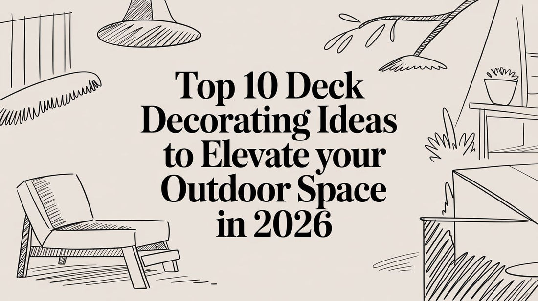 Top 10 Deck Decorating Ideas to Elevate Your Outdoor Space in 2026 – EMFURN